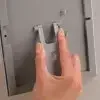 Kliklijst verstek hoeken 25mm Aluminium incl. standaard (vrijstaand)