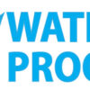 Zwart stoepbord op statief waterdicht