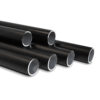 Aluminium zwarte buis 48 x 3 mm